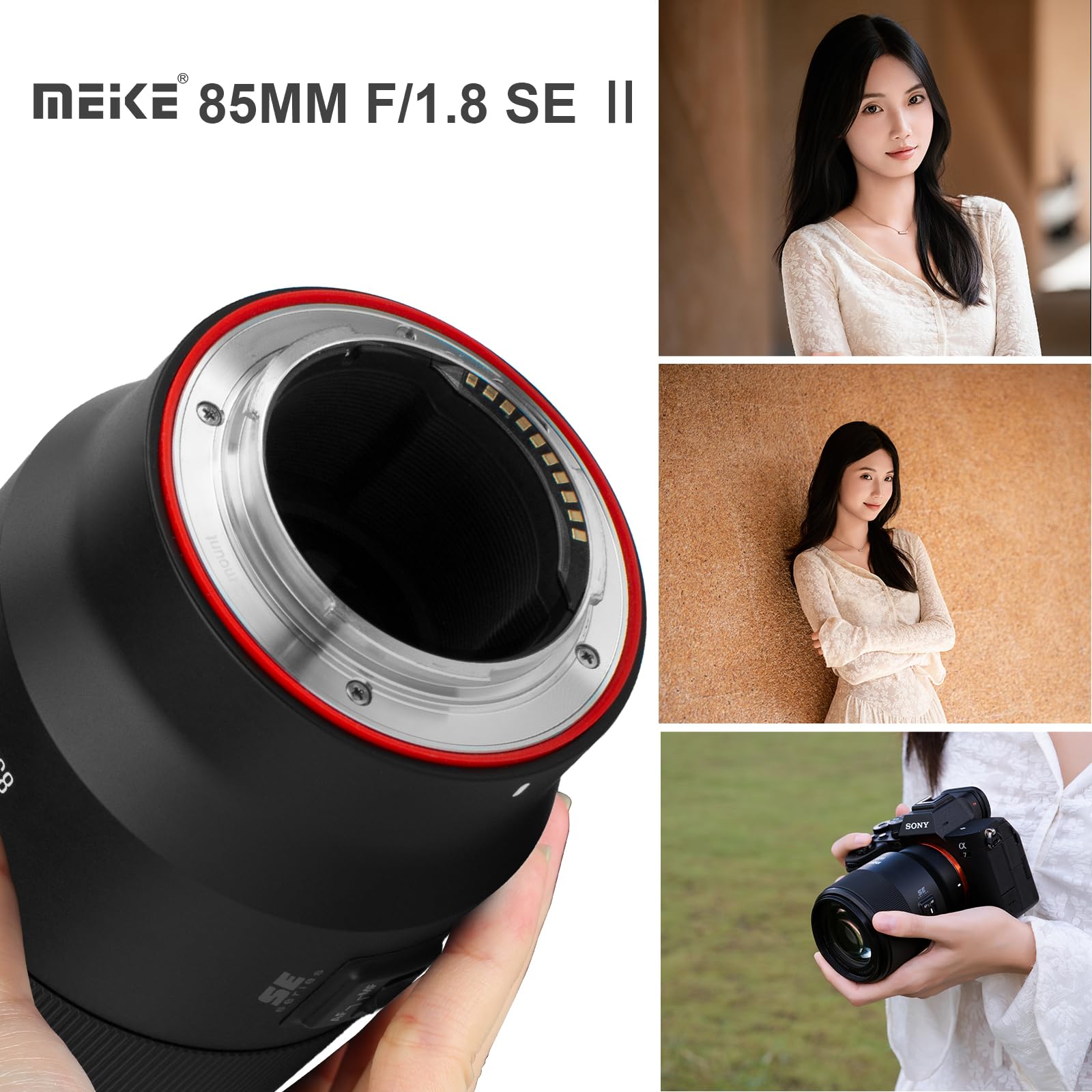 Amazon.co.jp: Meike 85mm f1.8 SE II フルフレーム STM 高解像度 8K